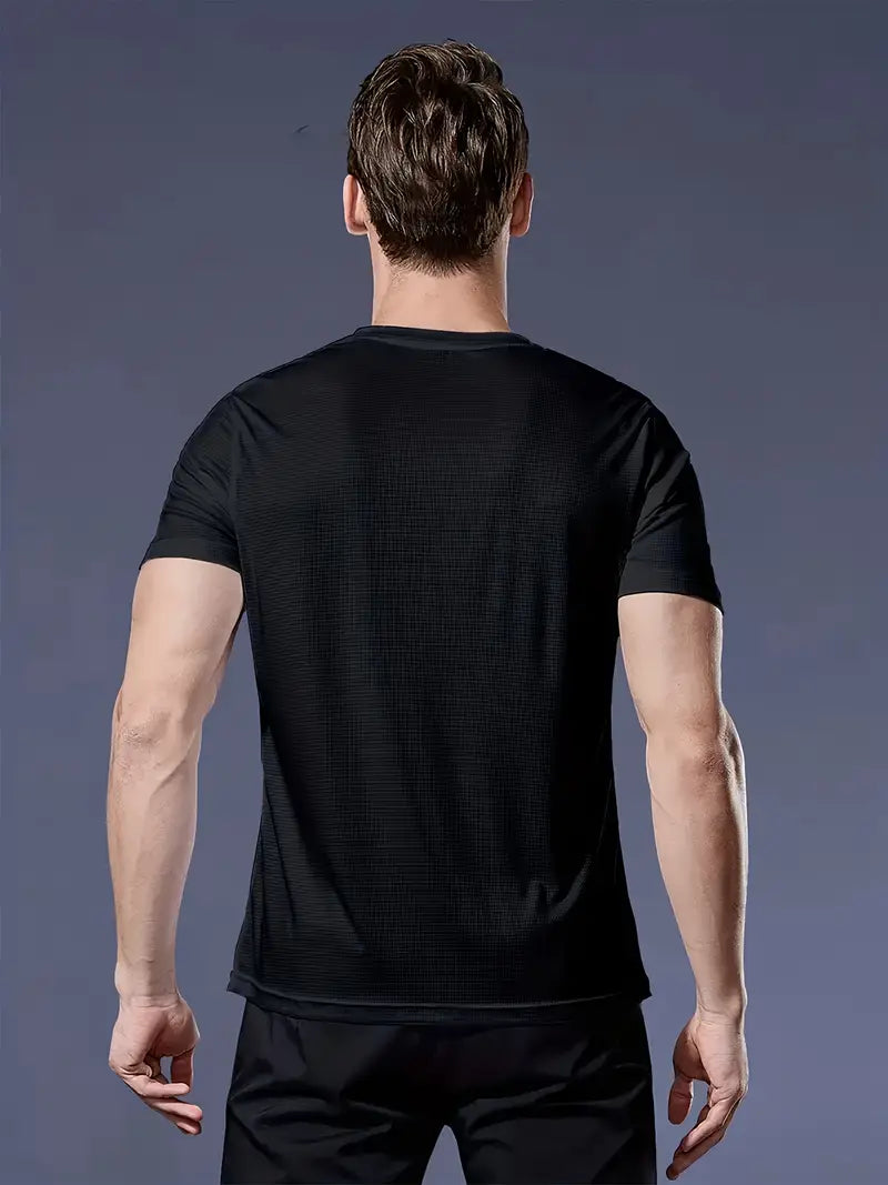 Maglietta Tessuto Tecnico Nuova Nera Xl