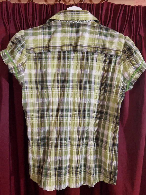 Camicia Donna Tirolese Verde Os Trachten L