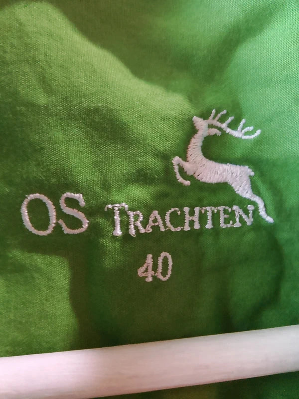 Camicia Donna Tirolese Verde Os Trachten L
