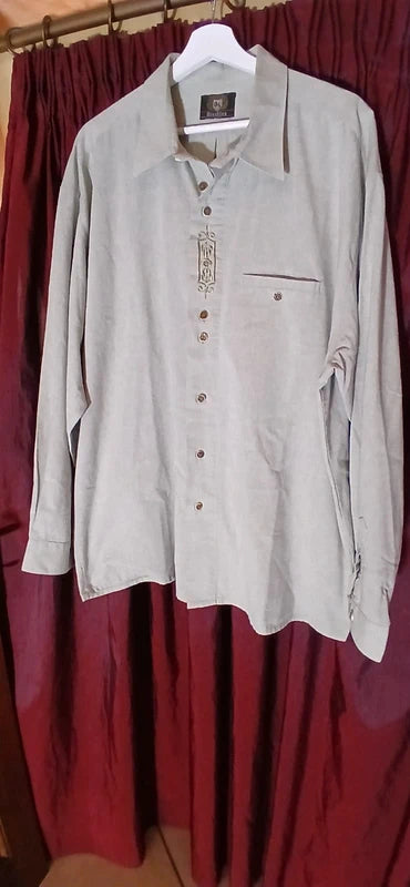 Camicia Tirolese Uomo Os Trachten Xxxl