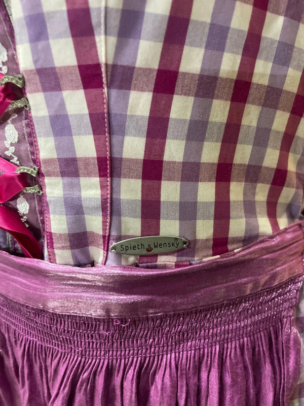 Vestito Tirolese Con Grembiule Donna L