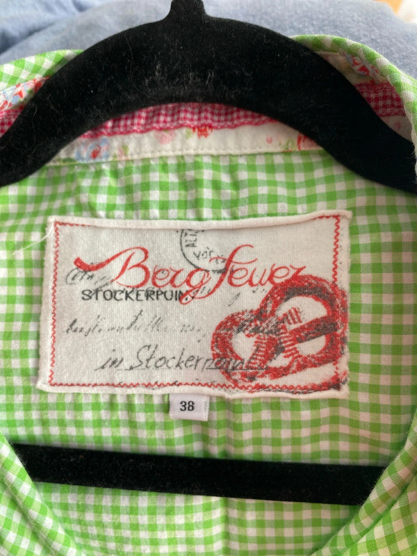 Camicia Donna Tirolese Verde M