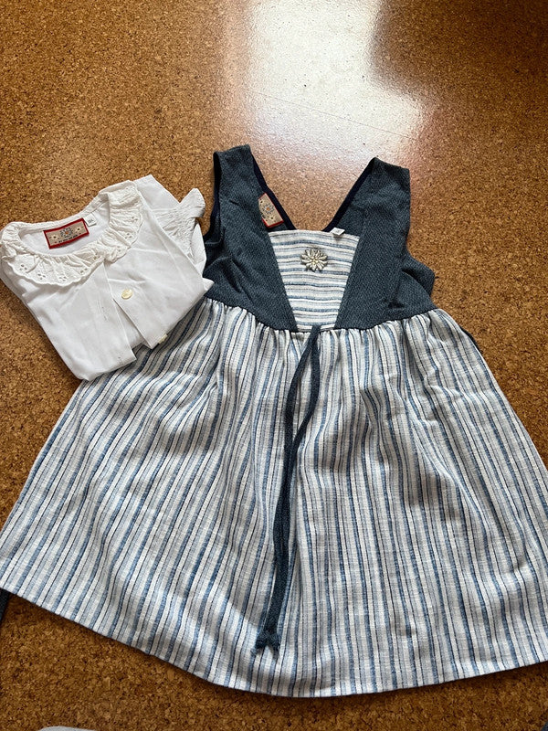 Vestito Tirolese Bimba Con Camicia 4 Anni By Bob Der Baer