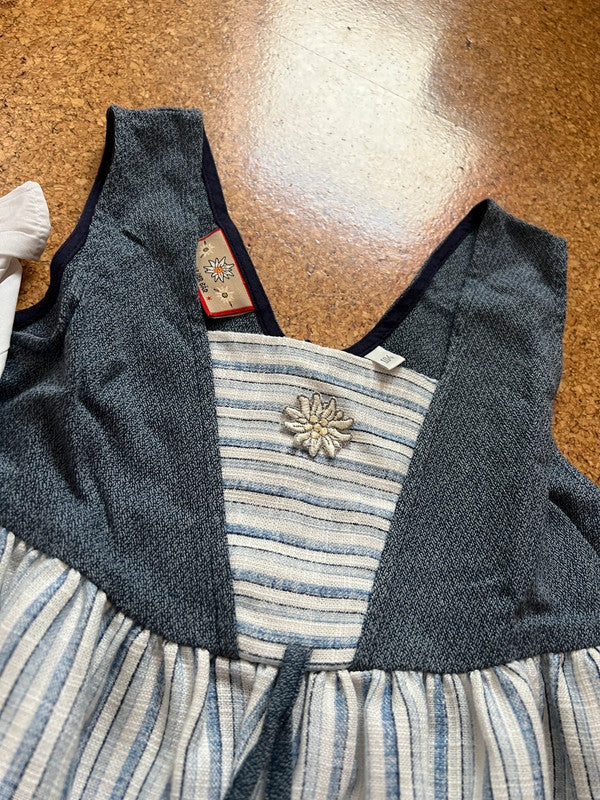 Vestito Tirolese Bimba Con Camicia 4 Anni By Bob Der Baer