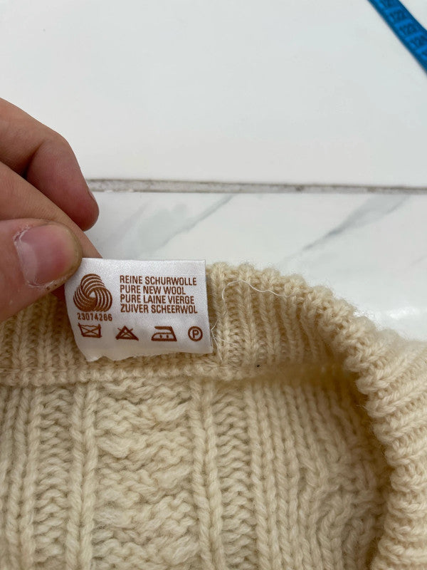 Cardigan Tirolese Uomo Huber Xxxl In Pura Lana