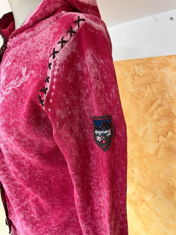 Cardigan Con Cappuccio Tirolese Xs