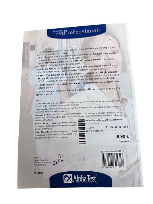 I test dei concorsi per infermiere