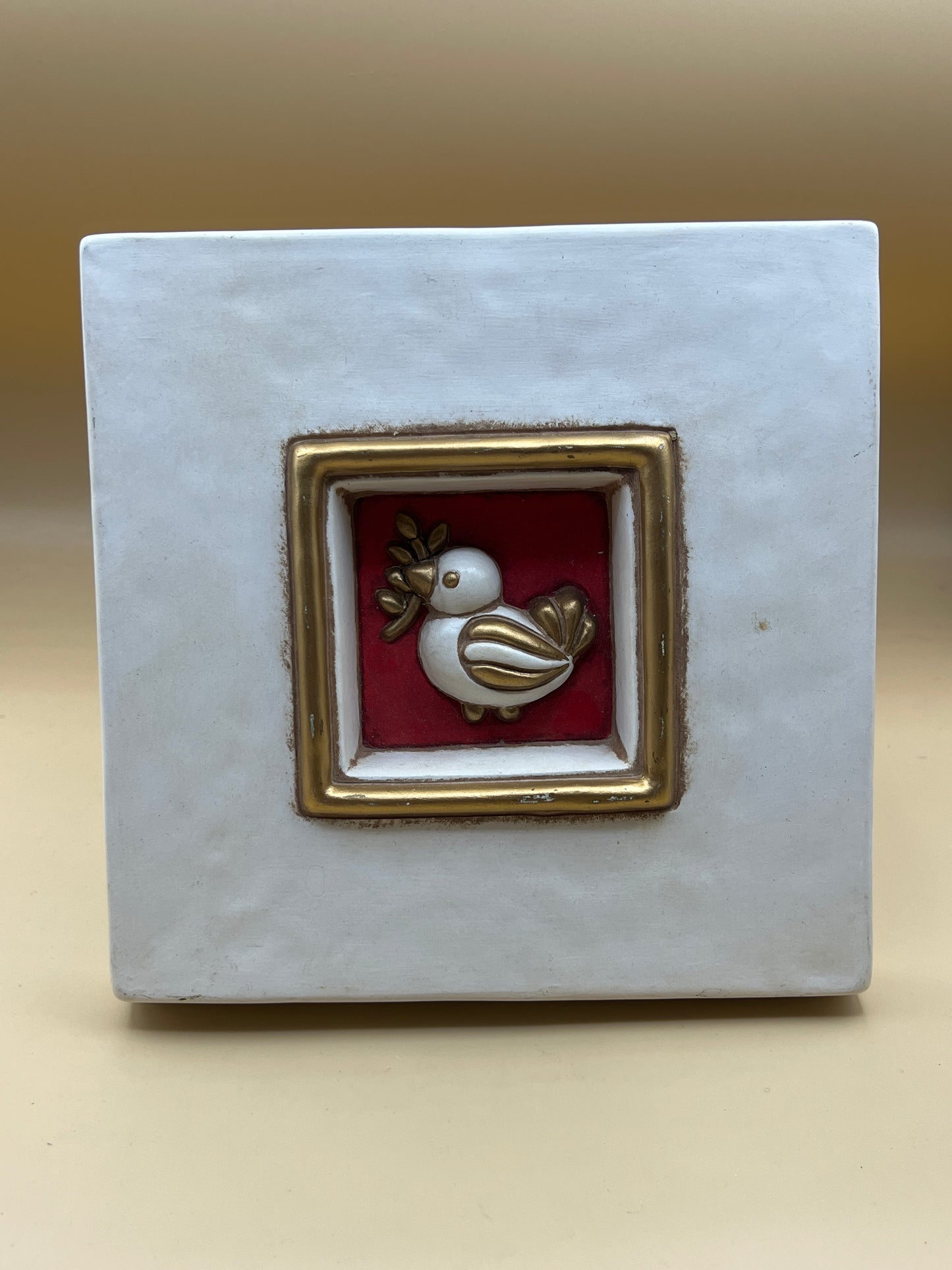 Formella Quadrata Thun Uccellino
