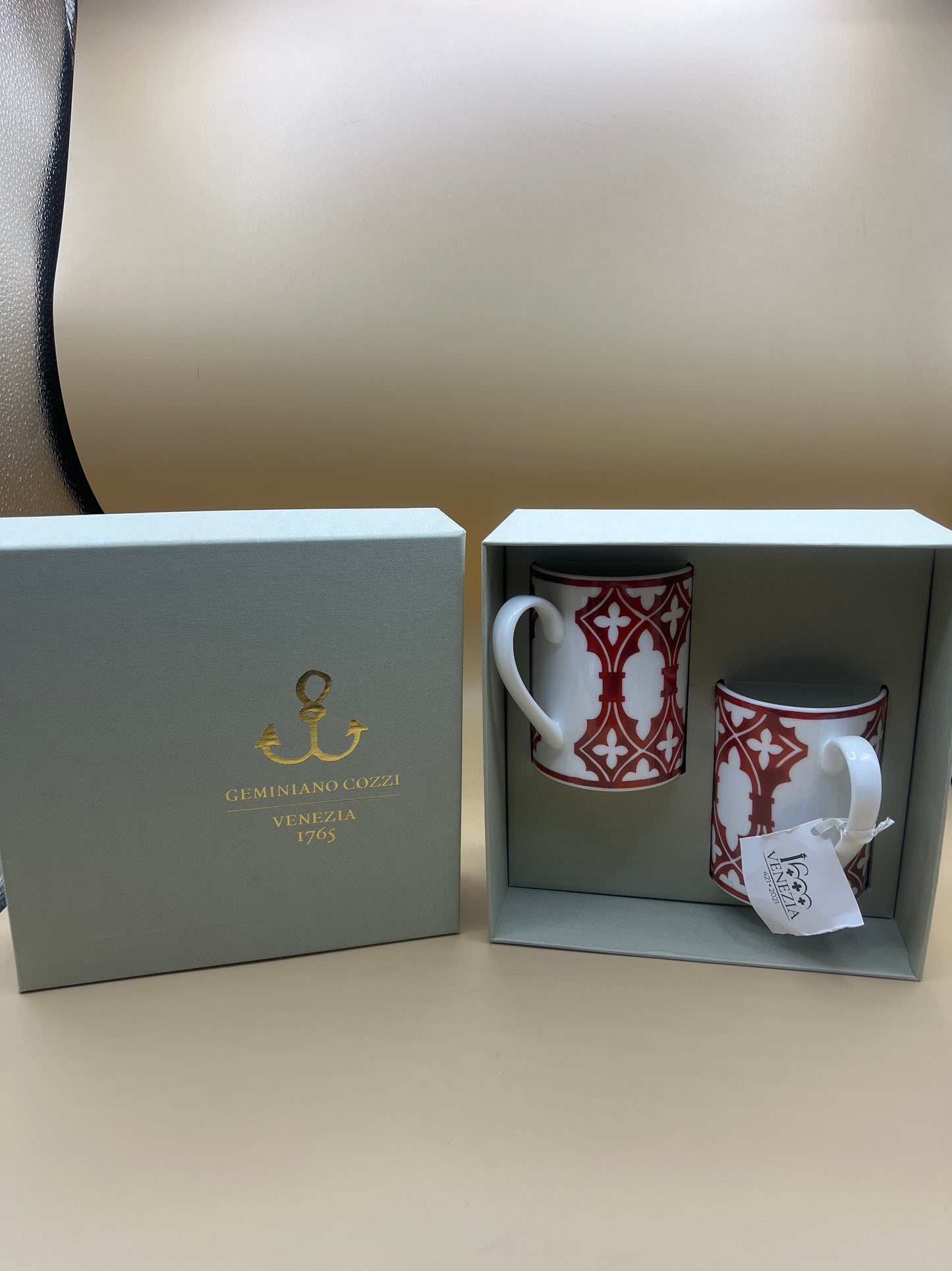 Coppia Tazze Nuove Geminiano Cozzi Mug