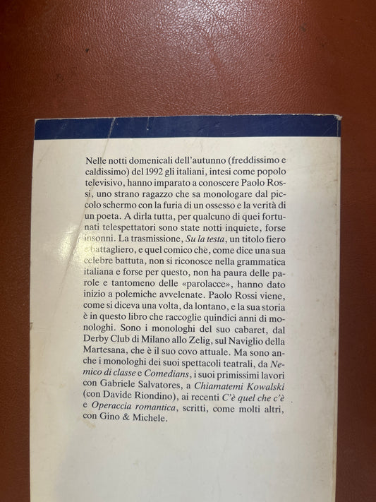 Si Fa Presto A Dire Pirla - Paolo Rossi
