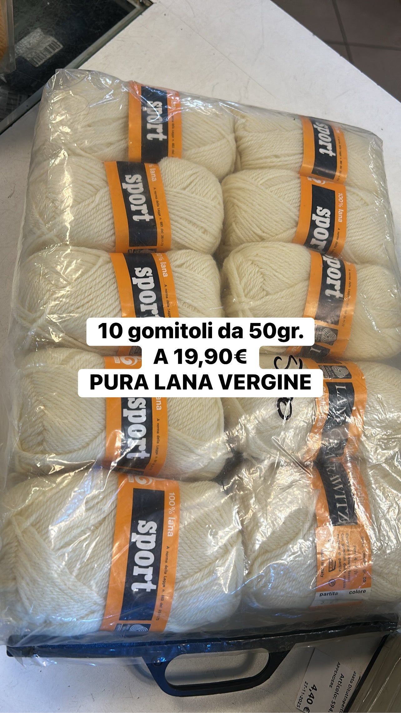 10 Gomitoli Lana