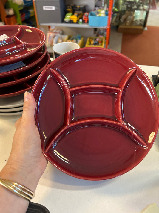 Piatto Antipasti Rosso per Fondue o bourguignonne