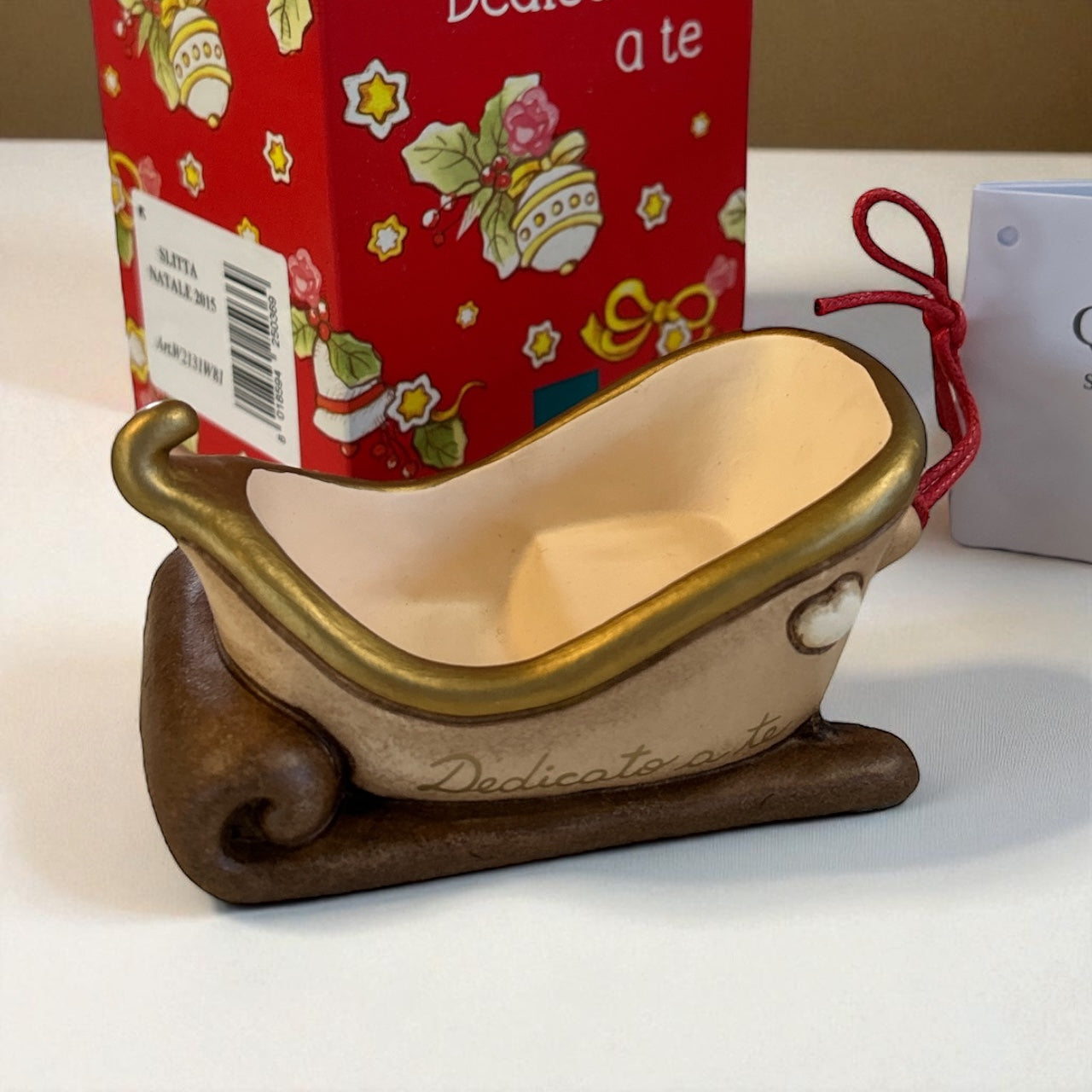 Slitta Di Natale Thun 2015 Dedicato a Te