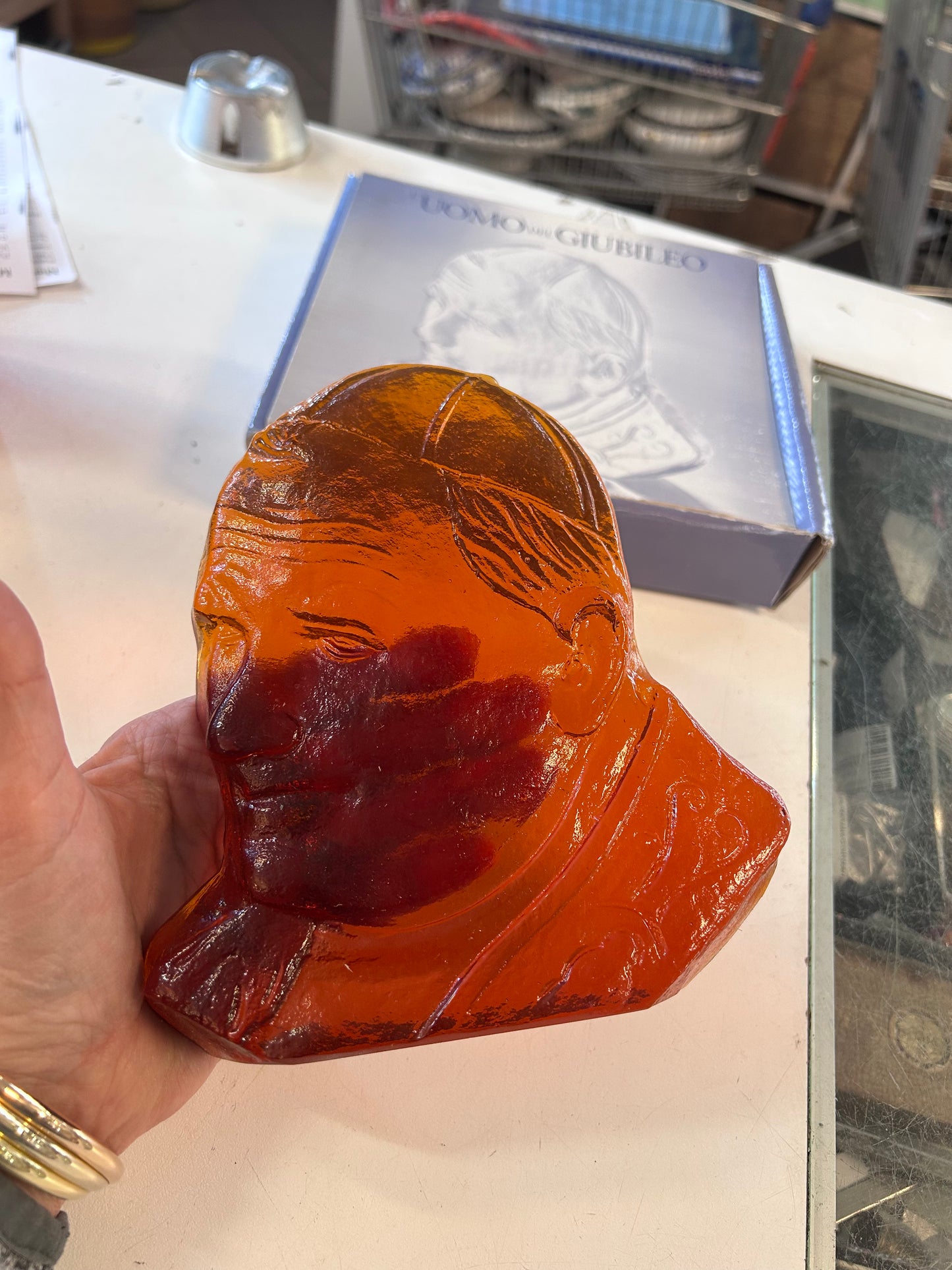 L'uomo Del Giubileo Vetro Di Murano