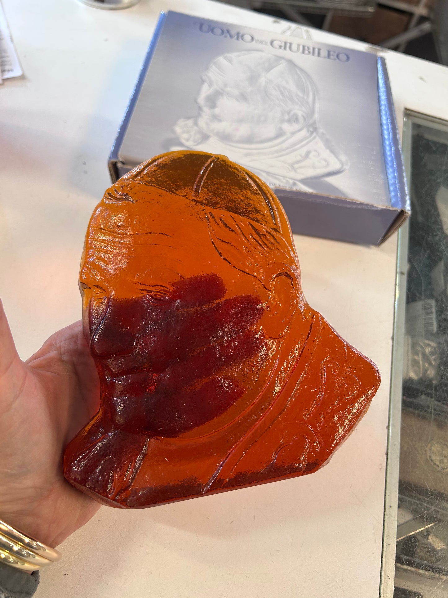 L'uomo Del Giubileo Vetro Di Murano