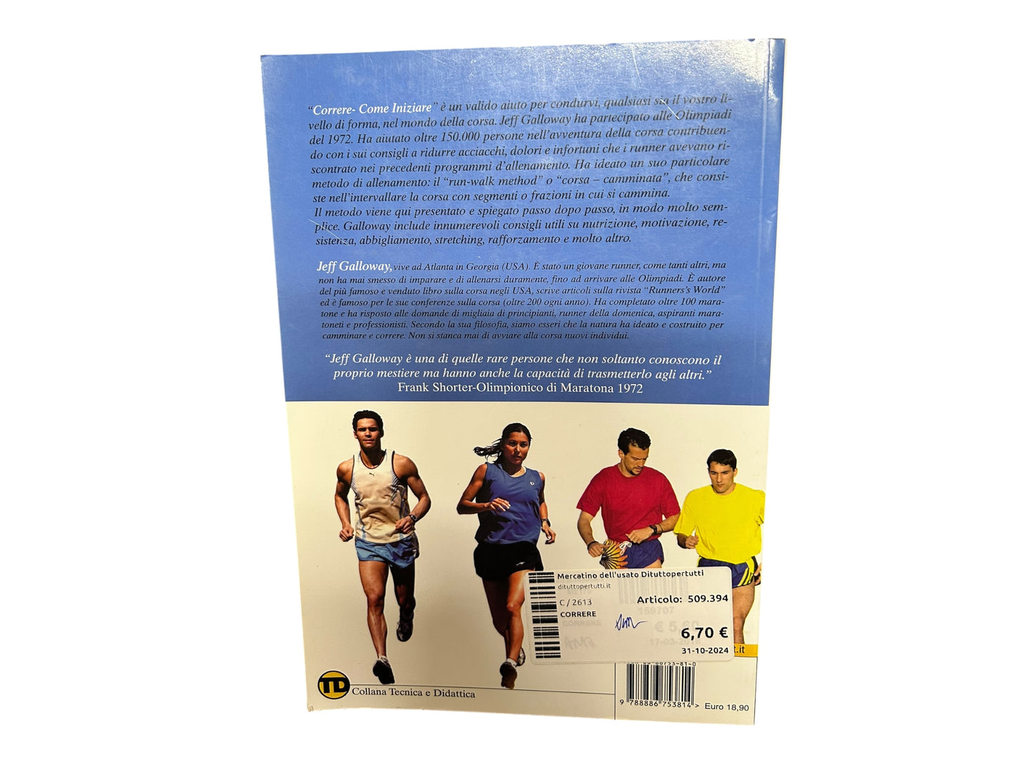Correre. Come iniziare - Jeff Galloway