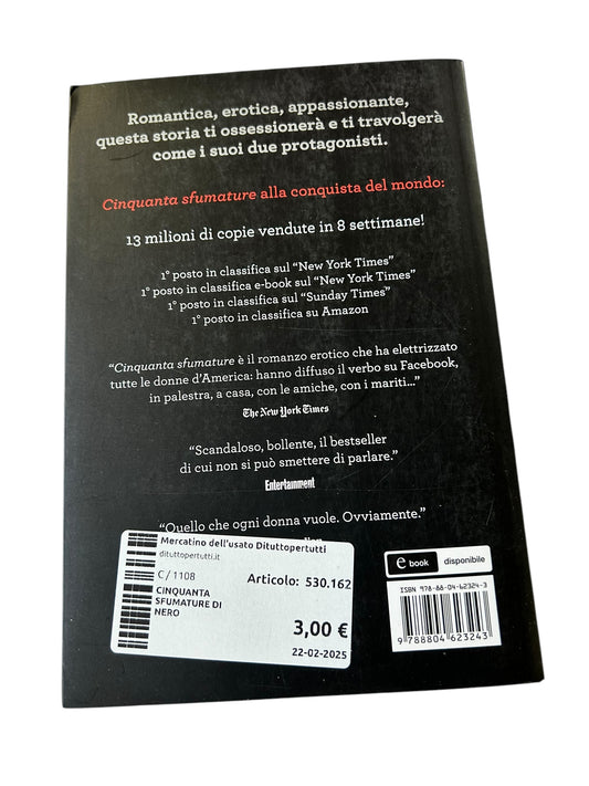 Cinquanta Sfumature Di Nero E. L. James