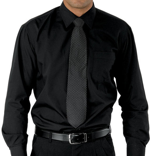 Camicia Nera Da Lavoro Nuova Isacco Unisex Uomo Donna S