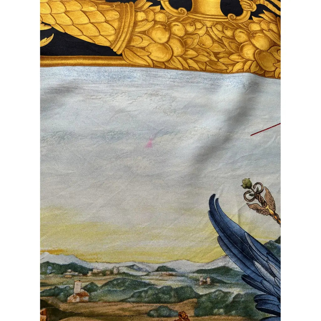 ** Foulard In Seta Trussardi Omaggio A Mantegna