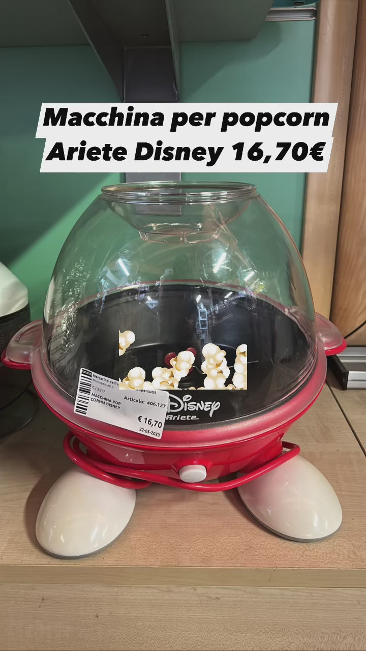 Macchina per popcorn Ariete Disney – Dituttopertutti Mercatino dell'Usato
