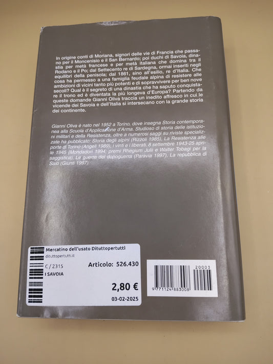 I Savoia - Gianni Oliva