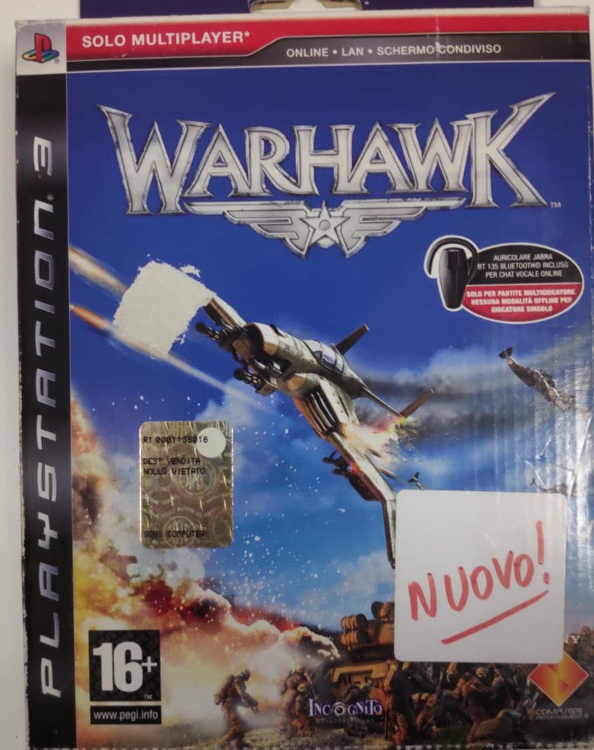 PS3 PlayStation 3 - Warhawk NUOVO
