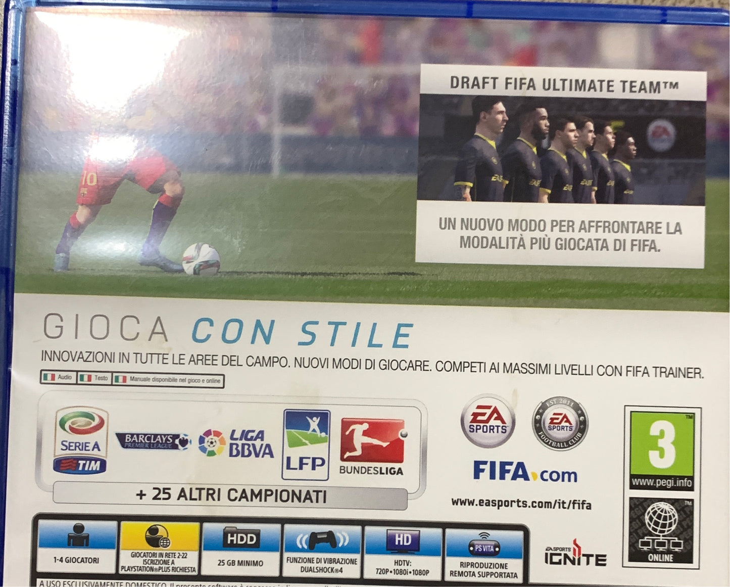 Gioco PS4 FIFA 16 PlayStation 4