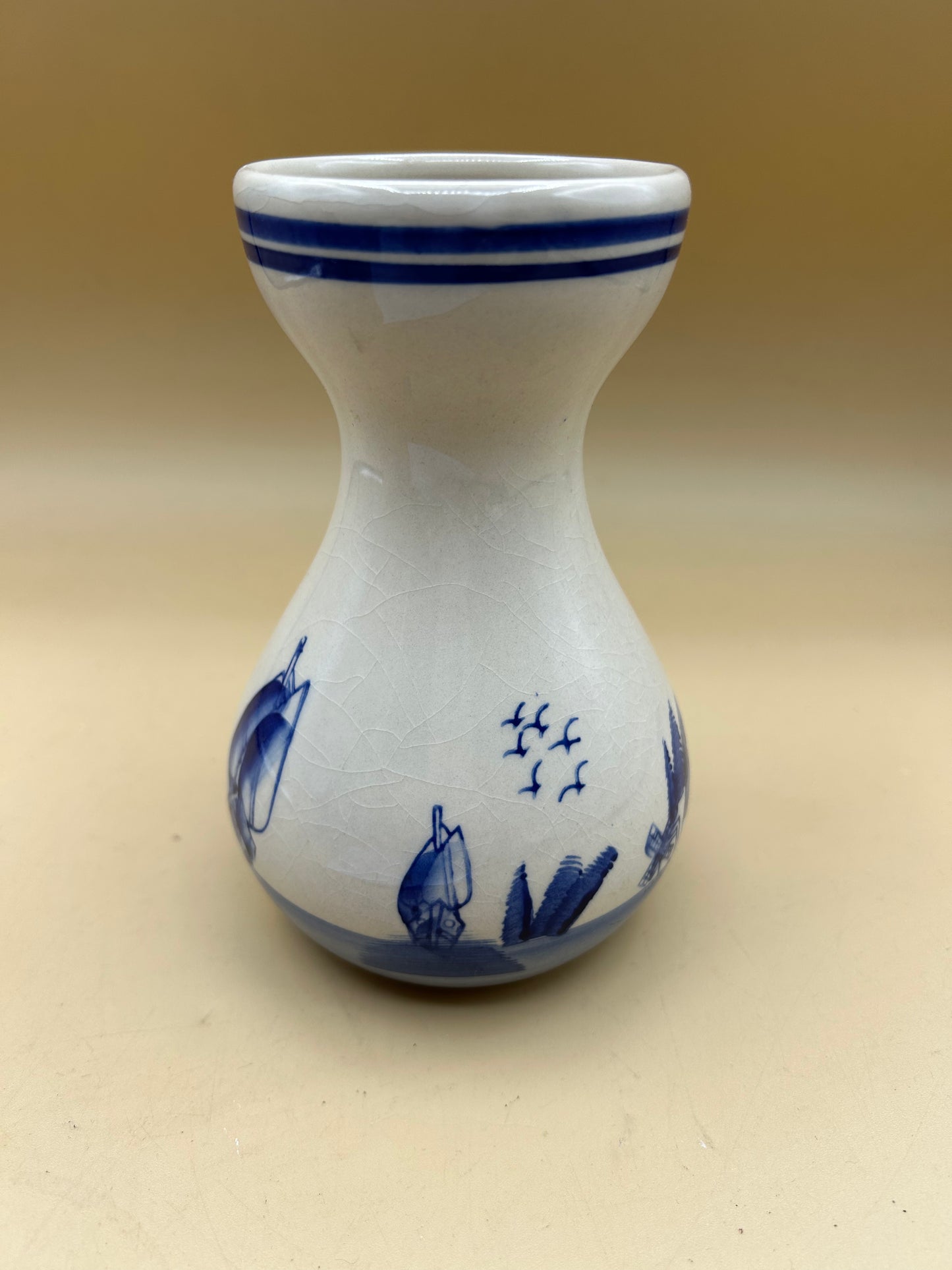 Vaso In ceramica dipinto a mano olandese ideale per idrocoltura