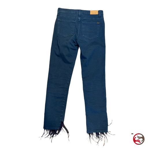 Jeans donna Rinascimento color verde petrolio XS