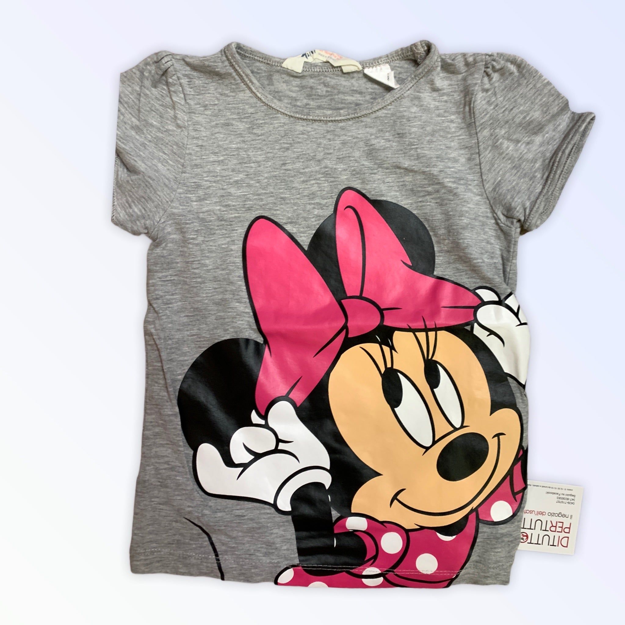 T-Shirt Bimba Minnie 46445 quarzo 6 anni