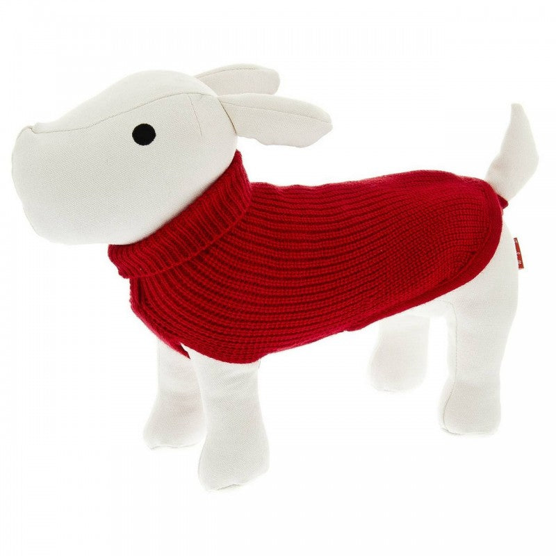 Dolcevita Rosso Cani Cm 80 Nuovo Ferribiella Coats