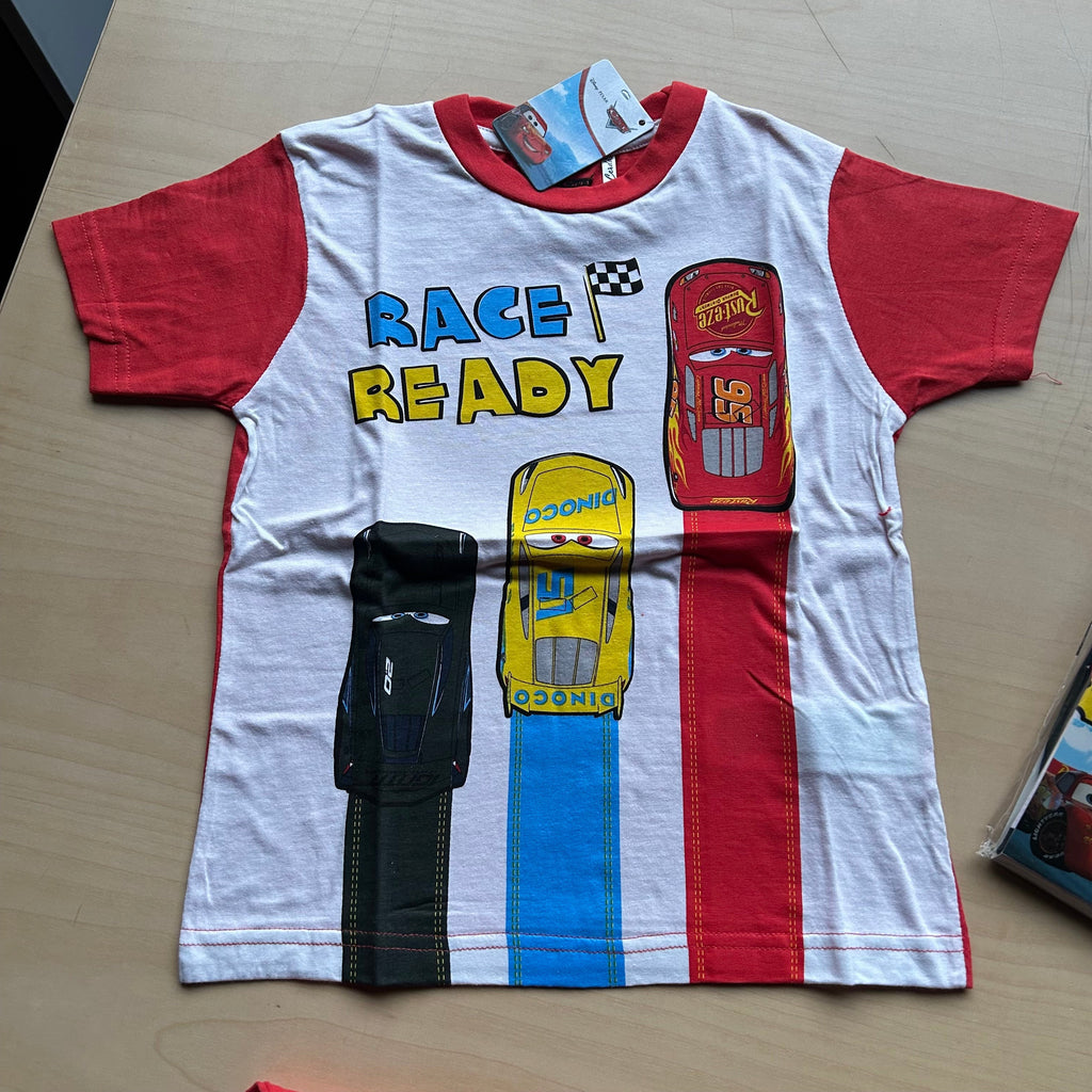 Completo Corto Due Pezzi Nuovo Cars 4 Anni