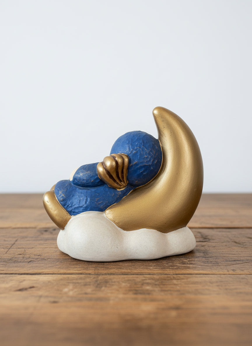 Angelo Blu Thun Su Luna E Nuvola