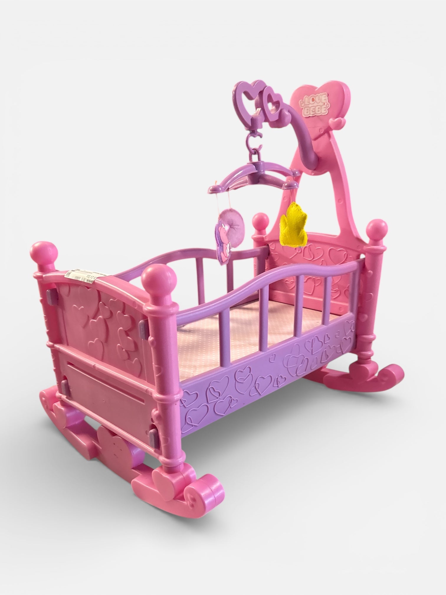 Lettino Bambole Rosa