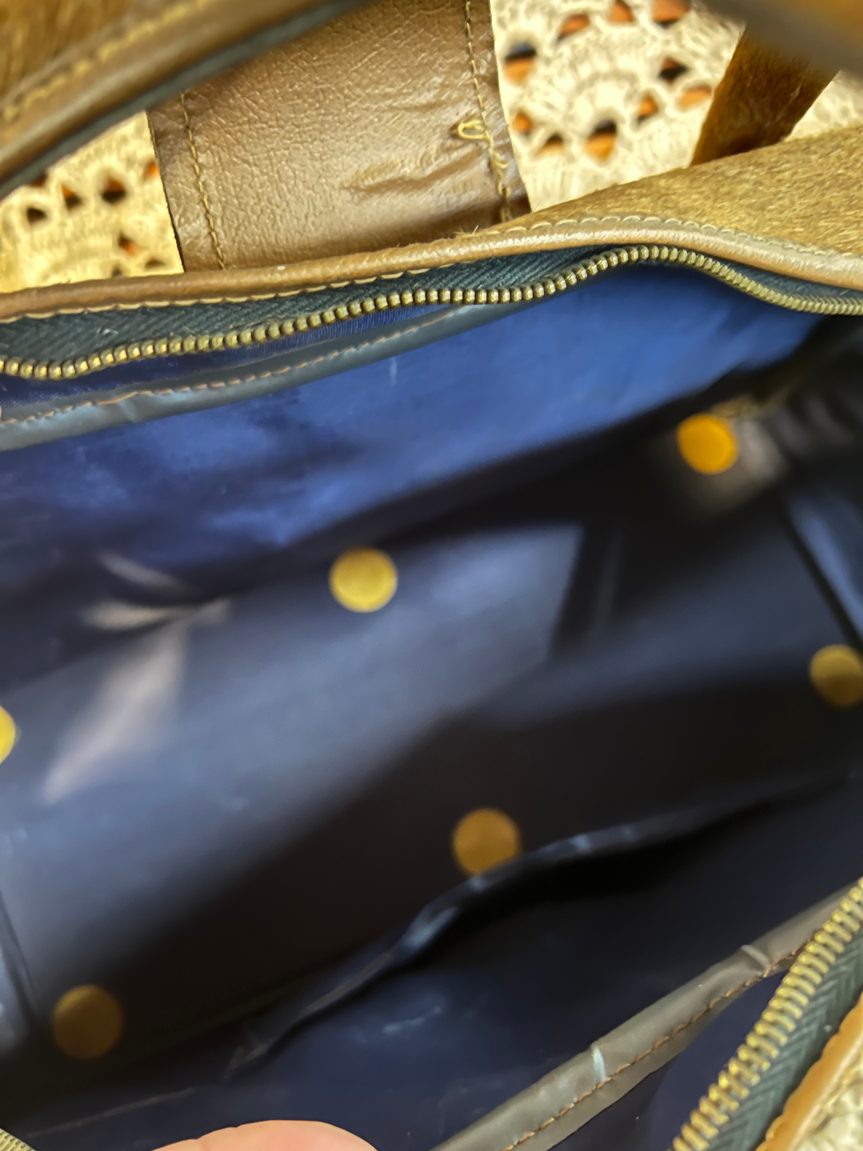 Borsa Pelle Di Mucca Vintage