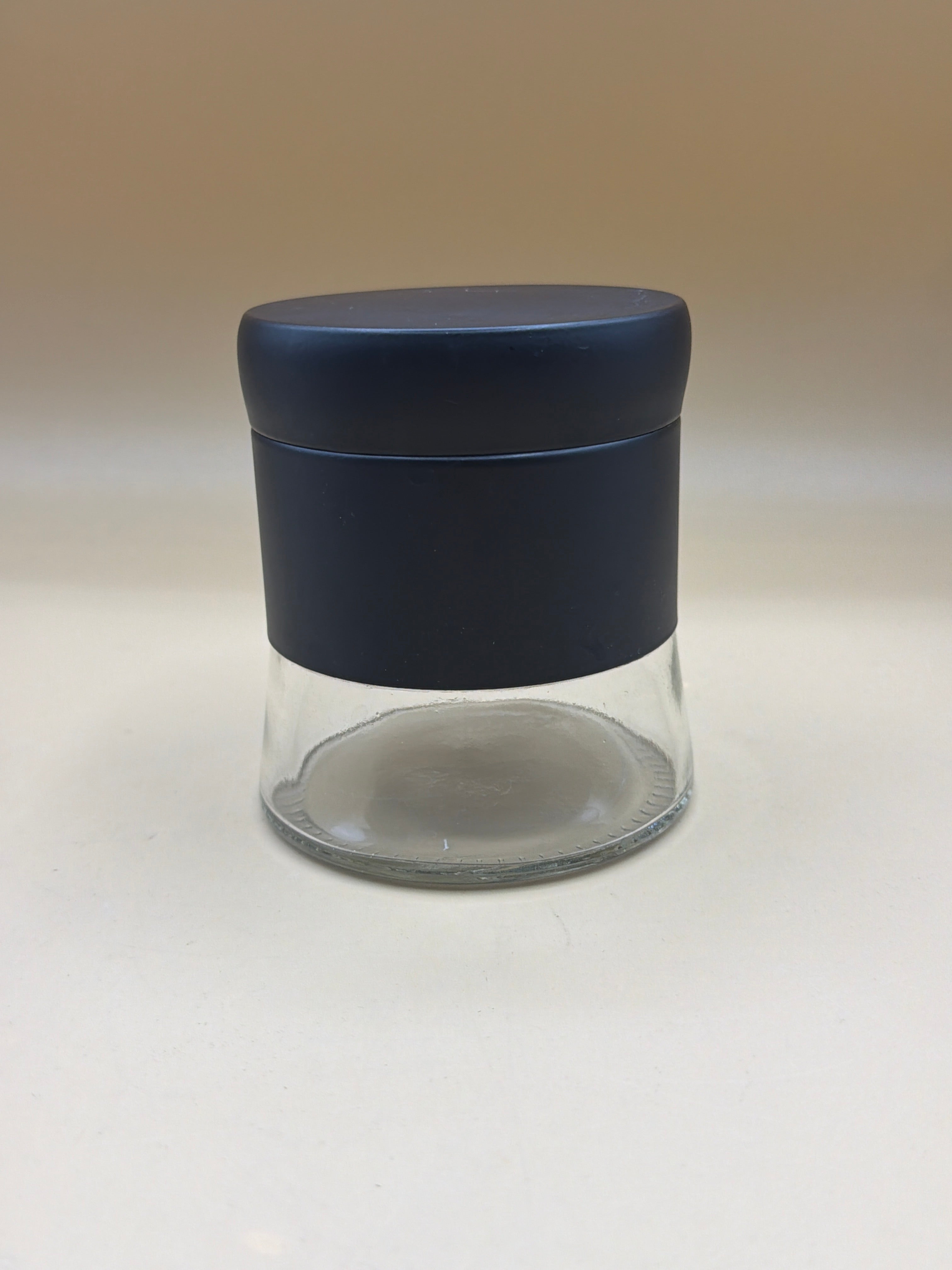 Vaso Nero Vetro Caffè