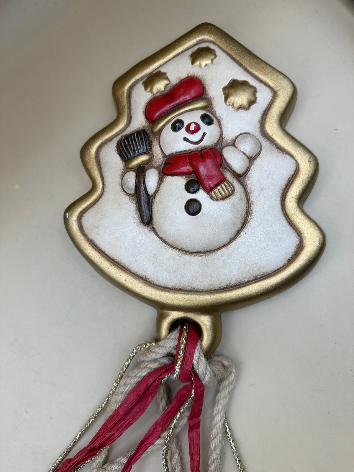 Formella Natale Pupazzo Di Neve Thun