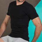 Maglia Intima Caldo Cotone Nuova Fragi Uomo Tg. 3/s Nero