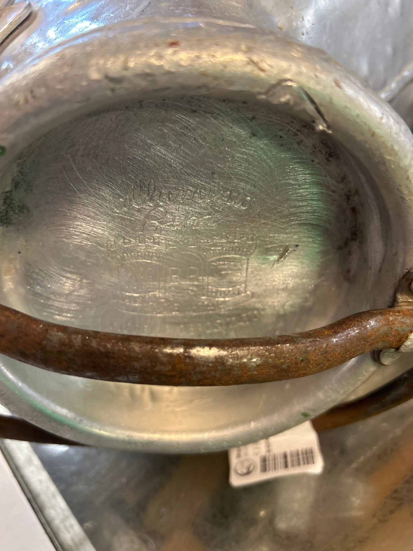 Bidone Latte  Con Coperchio Bipi BP & F.