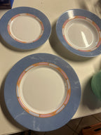 Set Piatto Piano + Fondo + dessert Arcopal nuovo