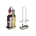 Ilsa Stand Olio-aceto Per Bottiglie Quadrate In Acciaio Inox Cl 25