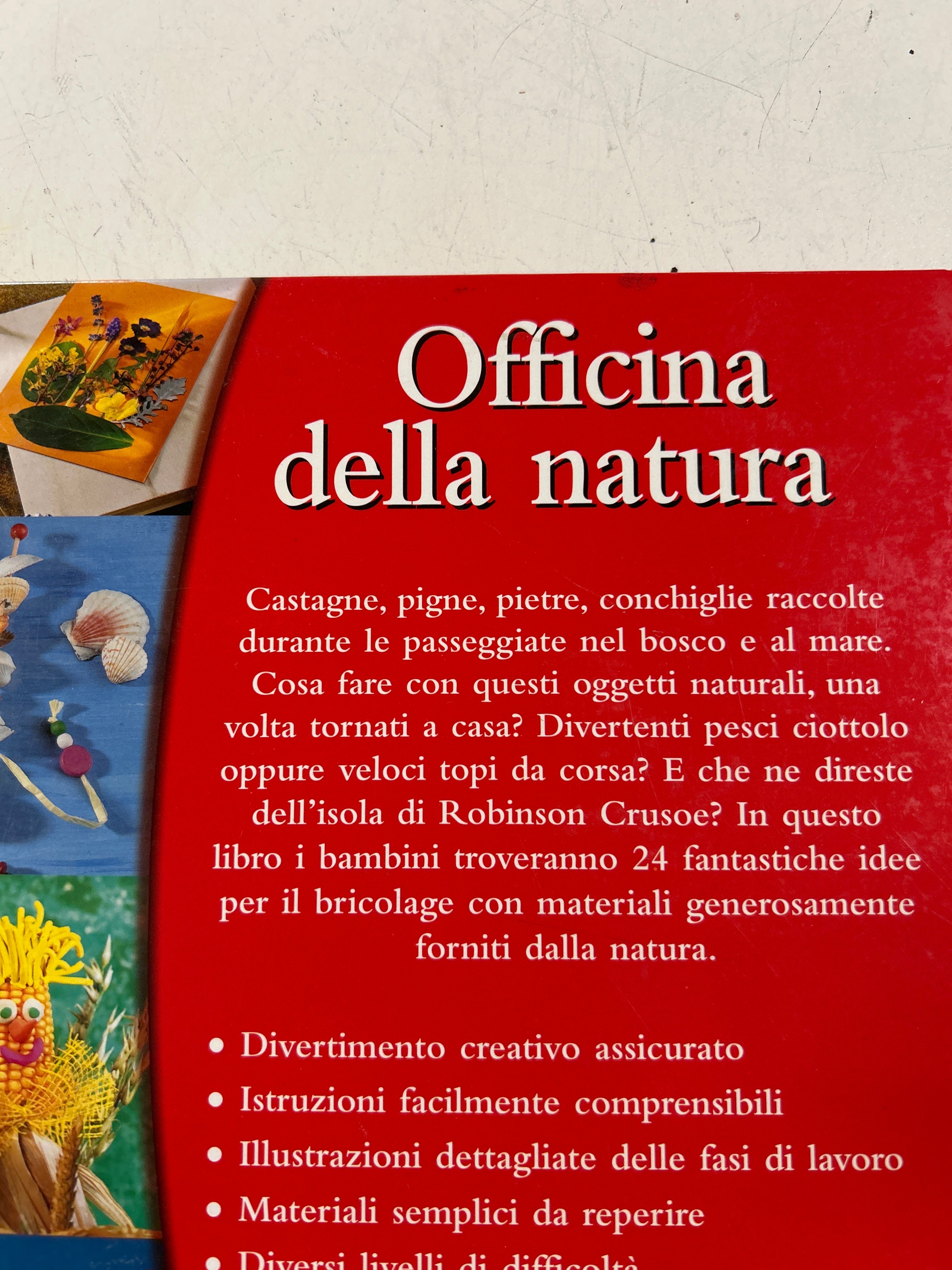 Officina Della Natura. Bricolage per bambini. Creazioni con materiali naturali