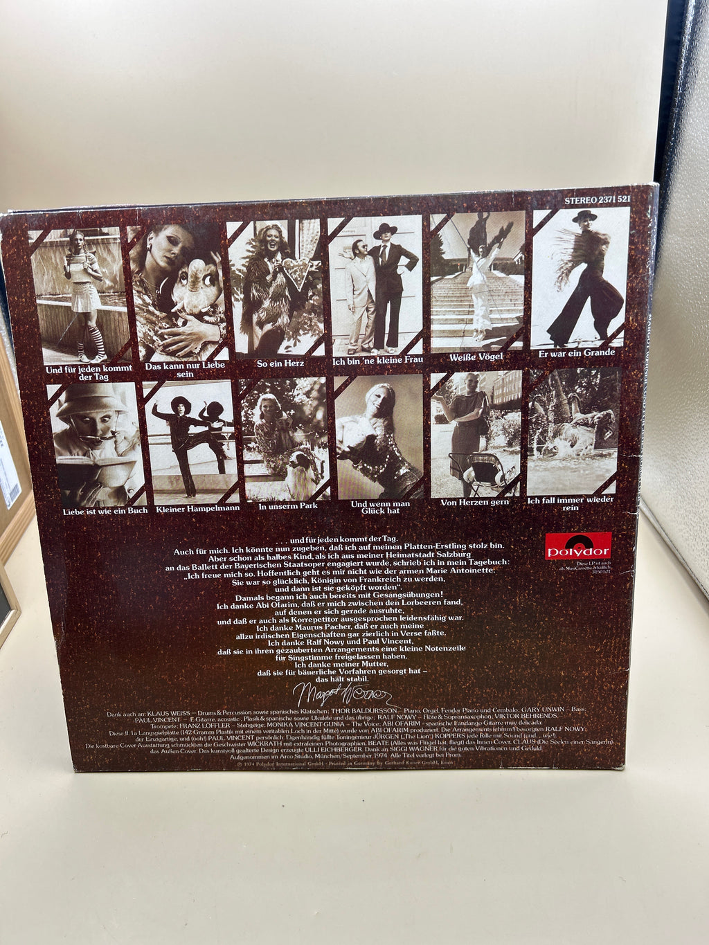 Lp Margot Werner Und Fur Jeden Kommt Der Tag