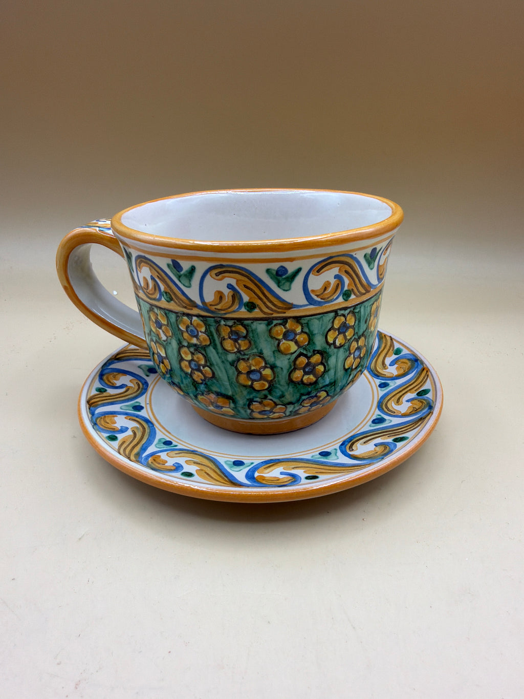 Tazza Con Piatto Migliore Caltagirone