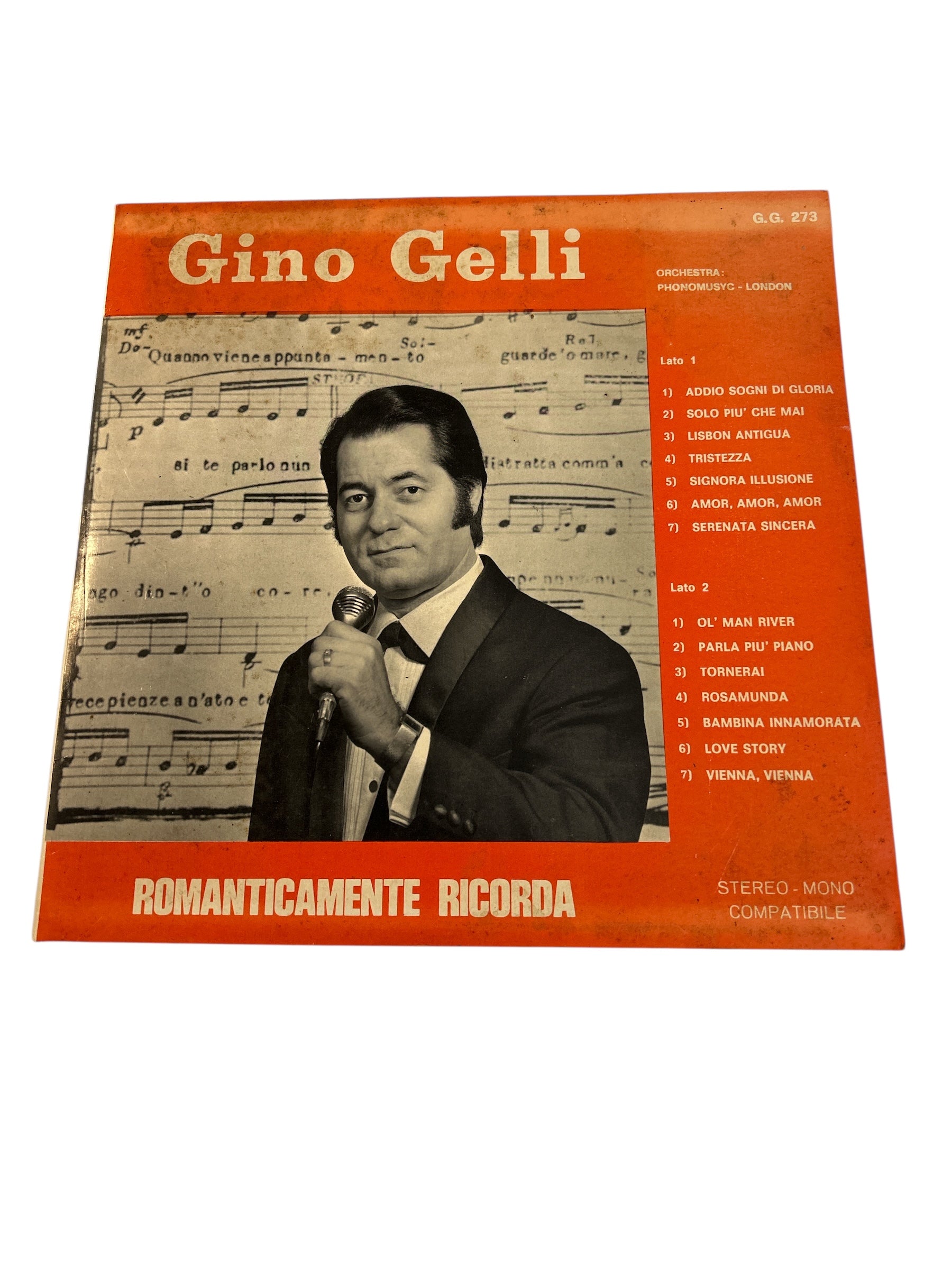 Lp Gino Celli- Romanticamente ricorda
