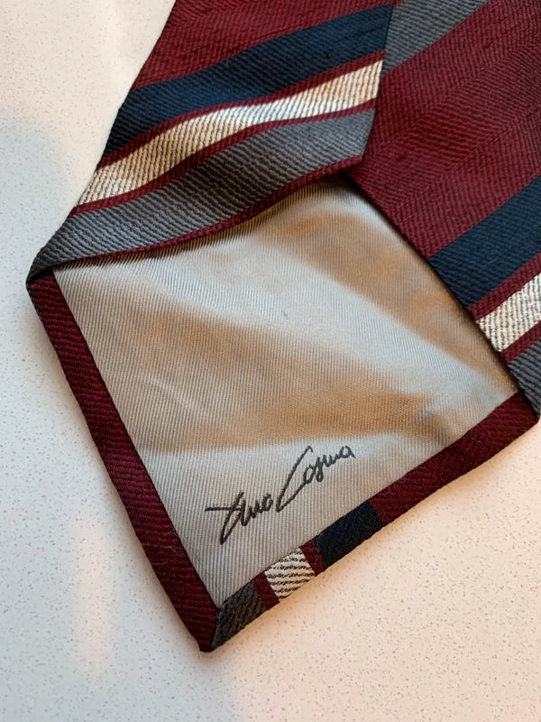 Cravatta In Seta Vintage Tino Cosma