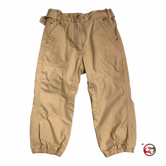 Pantaloni Beige Tommy Hilfiger 18 Mesi Bimba