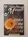 Cronaca Di Una Morte Annunciata - Gabriel García Márquez