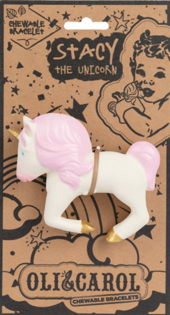 Unicorno Gommoso Nuovo Da Braccio Per Dentizione Oli&carol