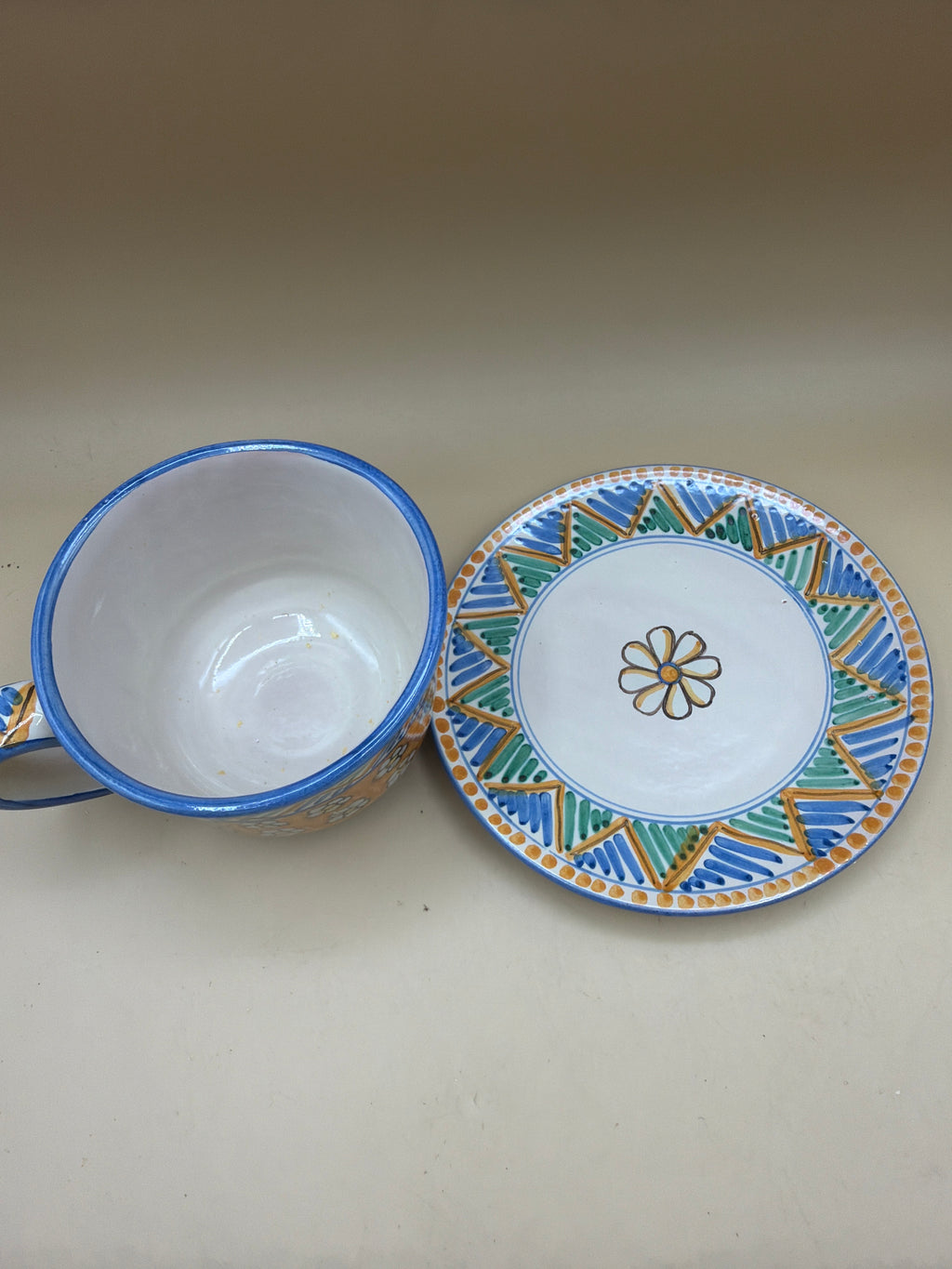 Tazza Con Piatto Migliore Caltagirone